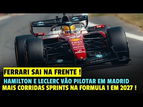 FERRARI SAI NA FRENTE NO CIRCUITO DE MADRID | MAIS SPRINTS NA FORMULA 1