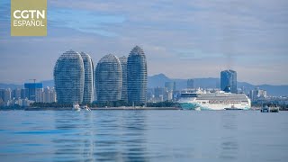 La ciudad china de Sanya ofrece autorización a cruceros en 10 segundos