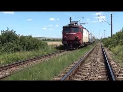 Locomotiva EA666 cu trenul R5503 Pascani - Suceava Nord prin Probota - 08.07.2016