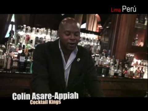 Colin of Cocktail Kings makes pisco cocktails