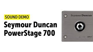 Video thumbnail for Seymour Duncan PowerStage 700 - Sound Demo (no talking) by Guitar Bonedo