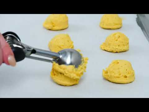 Watch Video: Soft Pumpkin Cookies with Cream Cheese Frosting