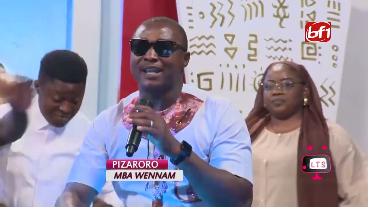 L'humoriste Pizaroro célèbre les bienfaits du Seigneur à la Télé S'amuz avec son titre " mba Wennam"