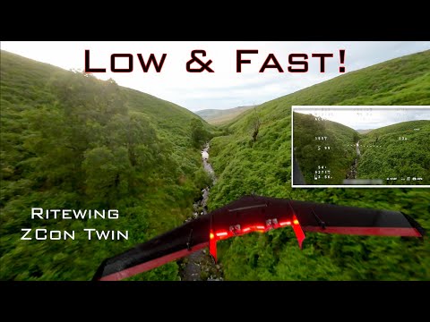 Zcon Twin FPV Wing - High Speed Low Flying 🧨 Inc. DJI Goggle 2 DVR 🤓