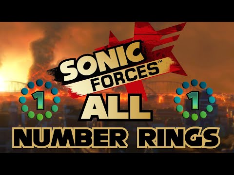 Sonic Forces - ALL NUMBER RINGS [PC] 100% Guide