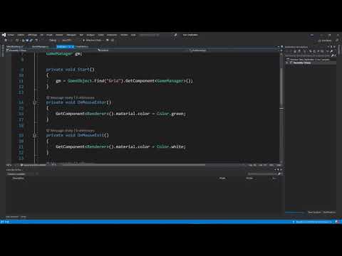 3 Coder un Starter Kit de jeu de gestion Unity C Choix du bâtiment à construire