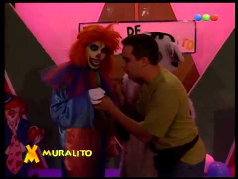 Muralito jugando a las cartas - Videomatch 97