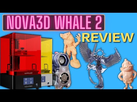 Nova3d Whale 2 - 4k Resin with built-in WIFI