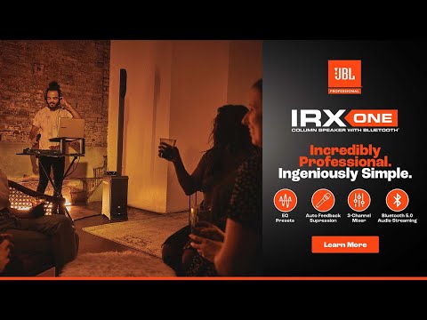 JBL IRX ONE All-In-One Column PA | Quick Look