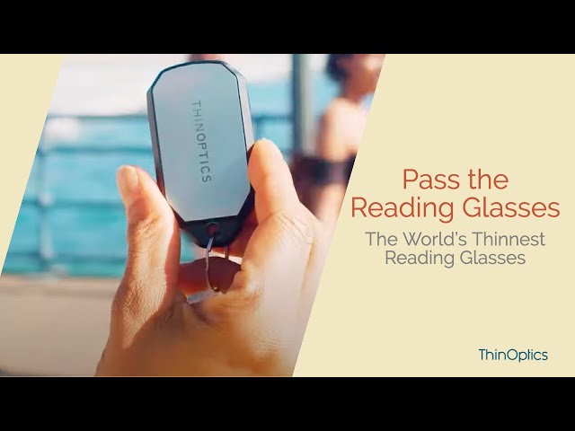 Vidéo teaser pour ThinOptics Pass The Glasses