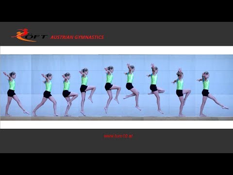 Turn10® 2018+ - Schwebebalken - Pferdchen-/Schersprung