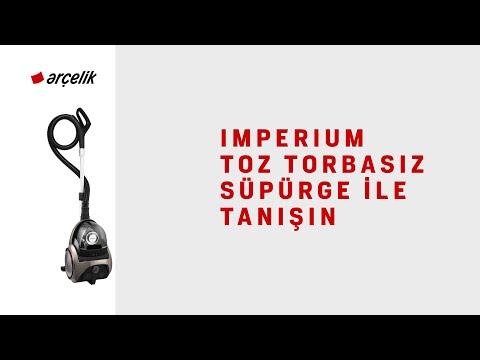 Üstün Performans ve Pratik Kullanım: Imperium Toz Torbasız Süpürge ile Tanışın