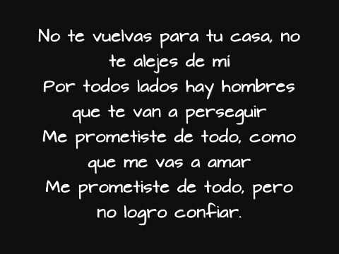 No te quiero perder nunca  3p!) Feat El Melly de Los Gansters    LETRA