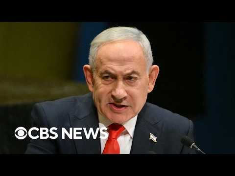Netanyahu defends Israel in U.N. speech after several diplomats walk out