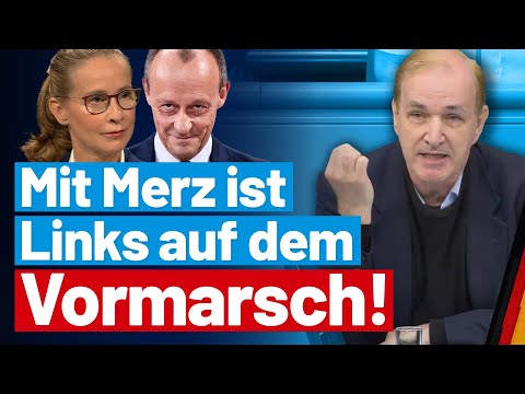 Gottfried Curio rechnet mit dem Kurs der Merz-CDU ab! - AfD-Fraktion im Bundestag