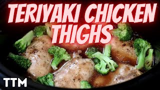 Slow Cooker Teriyaki Chicken Thighs