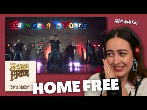 HOME FREE The Butts Remix | Vocal Coach Reacts (& Analysis) | Jennifer Glatzhofer
