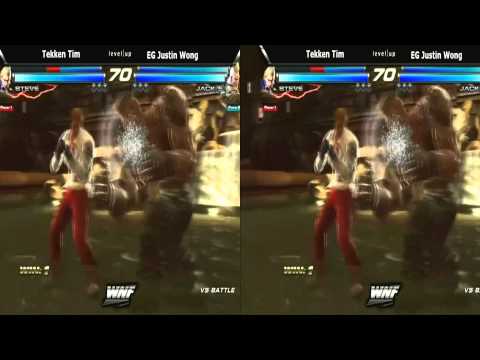 WNF Tekken Tag 2 Week 1 Perfect Hightlights Stereoscopic 3d hd