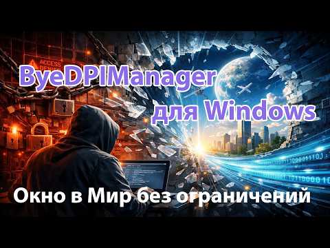 ByeDPIManager для Windows