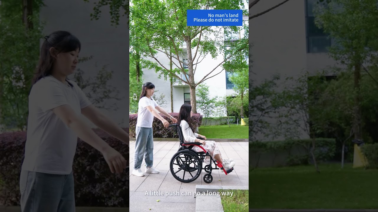 What should a wheelchair that is easy to push look like?