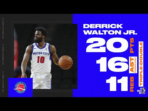 Derrick Walton Jr. Records First Career Triple-Double