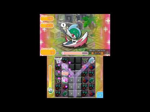 Pokemon Shuffle Stage 580 Mega Gallade S Rank (+5 moves only) | No Ribombee, no Flap
