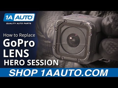 How to Replace broken GoPro Session Lens