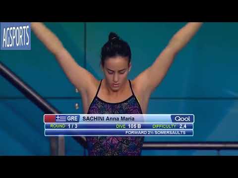Anna Maria Sachini Greece ! 5m Platform  - Junior Diving