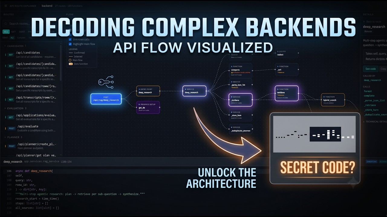 Visualizing a FastAPI codebase