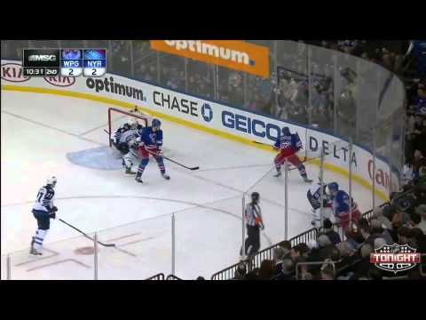 Jets @ Rangers Highlights 4/1/13