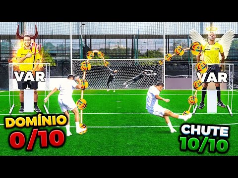 DOMINOU, BATEU!!! (VALENDO NOTA E COM VAR) Ft. JUIZ PROFISSIONAL e Capita O JUIZ LADRÃO 🥶