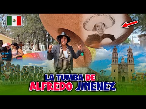 Así es la TUMBA del cantante MEXICANO *ALFREDO JIMÉNEZ*😱 en Dolores Hidalgo 🇲🇽 ¡MURIÓ JOVEN!!