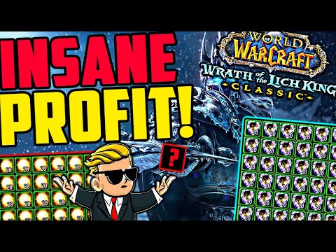 Making THOUSANDS of Gold PROFIT With WOTLK Investments!