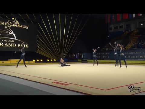 Group Team Ukraine Hoops/Clubs 33.150 - Deriugina Cup 2020 (Day 3)