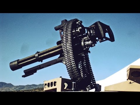World Most Powerful Machine Gun, GAU-19/B Gatling Gun Tactical System