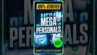 How to Get 100% Verified Megapersonals Account Fast 🚀