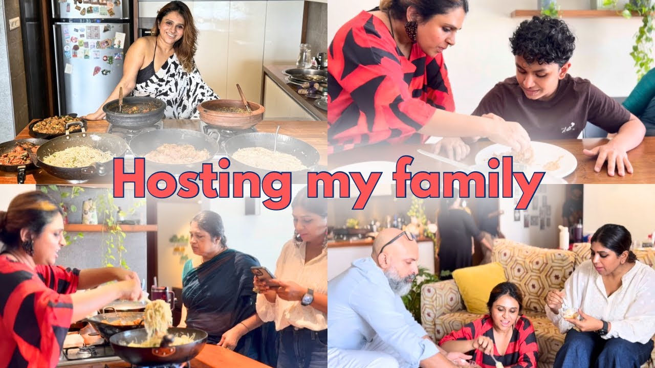 Hosting my family | Kitchentales by Neethu