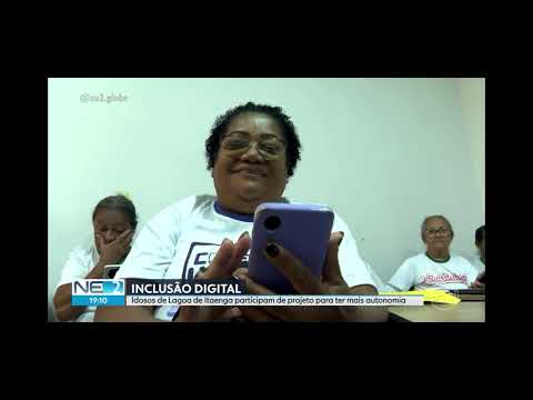 Idosos SURPREENDEM ao aprender a usar celular e mudam de vida em Lagoa de Itaenga!