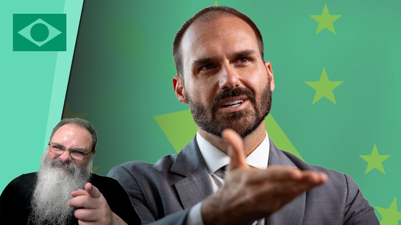 ESQUERDA e CENTRO-ESQUERDA (talvez CENTRO-DIREITA) estão MACHUCADAS com SUCESSO de EDUARDO BOLSONARO