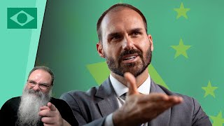 ESQUERDA e CENTRO-ESQUERDA (talvez CENTRO-DIREITA) estão MACHUCADAS com SUCESSO de EDUARDO BOLSONARO