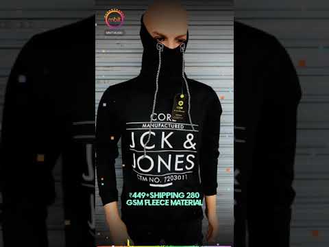 Premium Quality Branded Hoodies @₹499/-+ $Shipping (280 GSM) Size:Free(Regular)Upto 42 Fabric:Fleece