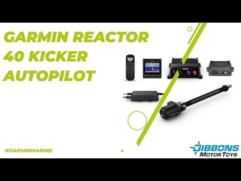 Garmin Reactor 40 Kicker Autopilot - Alberta & British Columbia