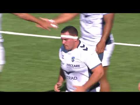 TOP 14 - Essai de Baptiste ERDOCIO (MHR) - US Montauban - Montpellier Hérault Rugby