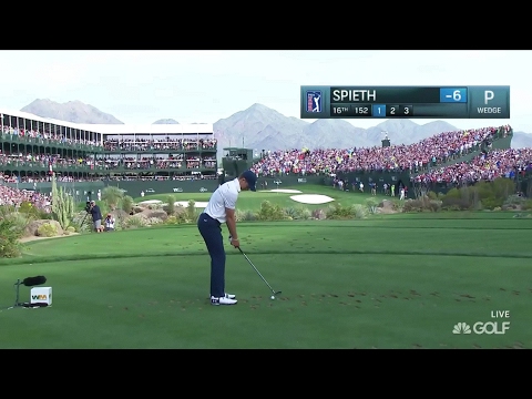 The Notorious 16th Hole at the Phoenix Open-Highlights