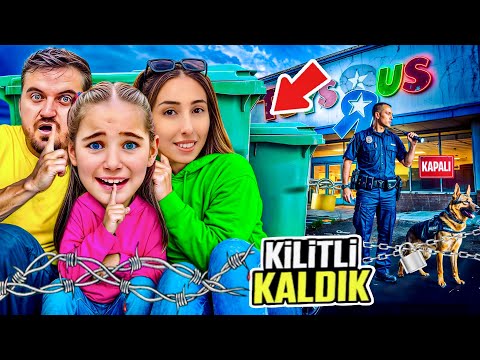 ELIF SINEM THE STORE IS CLOSED!! WE ARE LOCKED INSIDE!! HELP!!