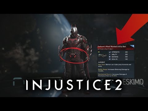 Injustice 2 - Batman Legendary Gear Complete