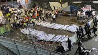 ישראל: שקי גופות מסודרים בתגובה לדריסה הקטלנית במירון
