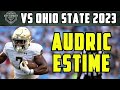 Audric Estime Highlights vs Ohio State 2023 | 2024 NFL Draft Prospect