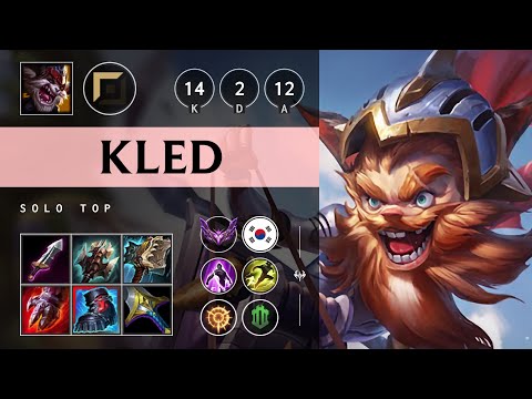 Kled Top vs Kayle - KR Master Patch 25.16
