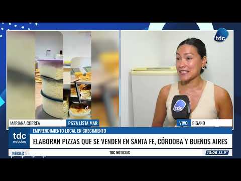 BIGAND | ELABORAN PIZZAS QUE SE VENDEN EN SANTA FÉ, CÓRDOBA Y BUENOS AIRES